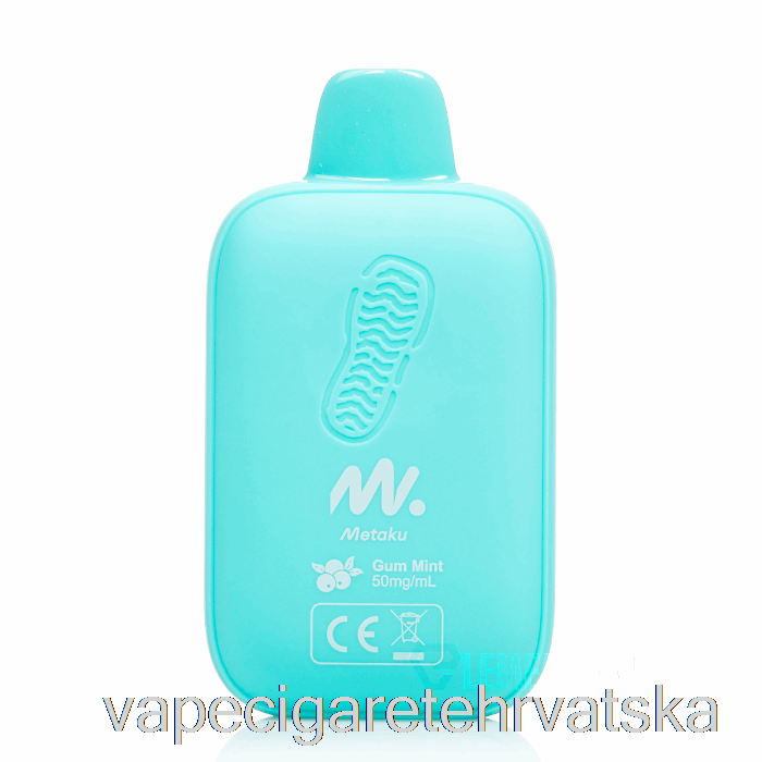 Vape Hrvatska Metaku Moonwalk 9000 Disposable Gum Mint